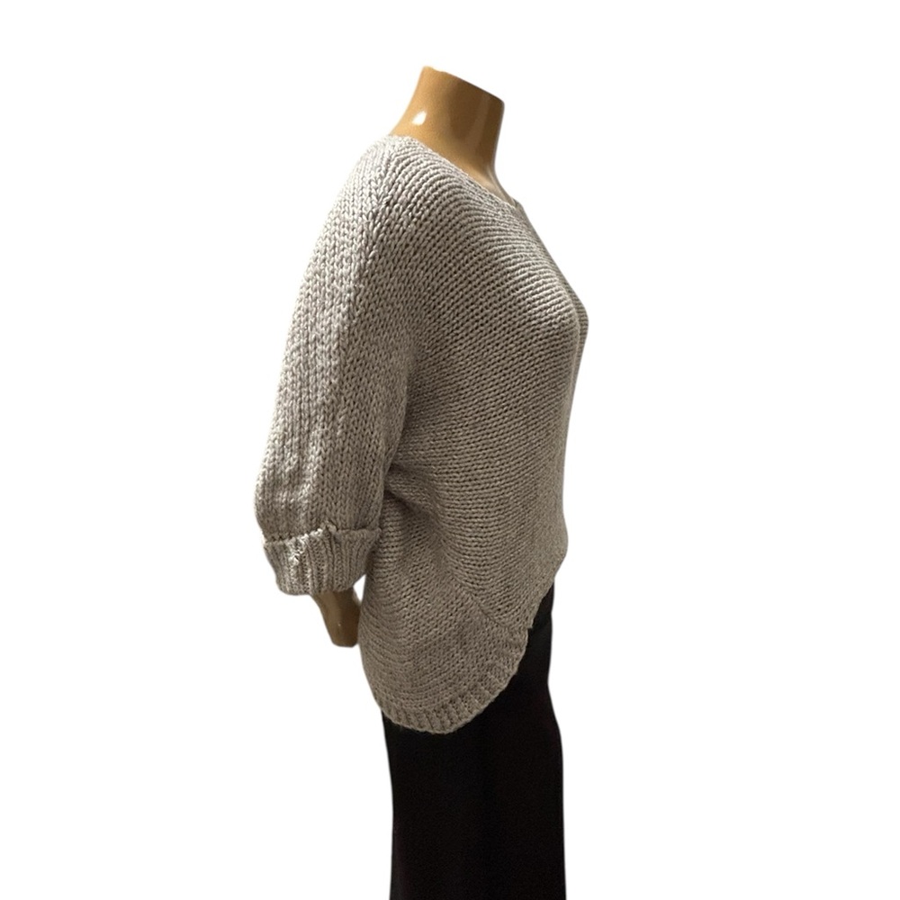 Berretti Metallic Knit Dolman Sleeve Sweater – Made in Italy - Picture 3 of 6